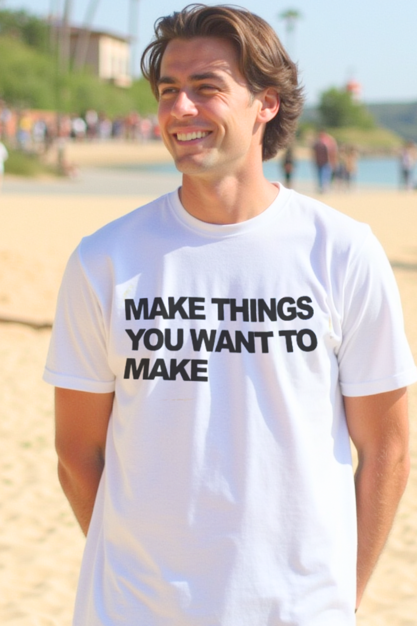 CUSTOM FRONT TEXT TEE